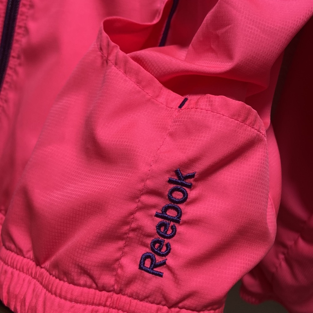 Pink Reebok windbreaker - Picture 3 of 4